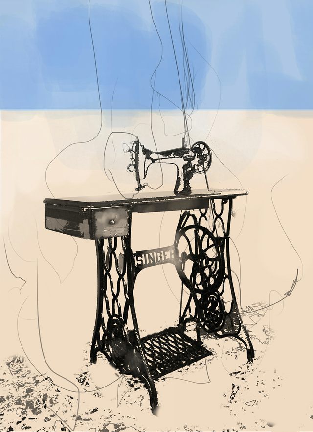 Máquina de coser - Lucía Hervás